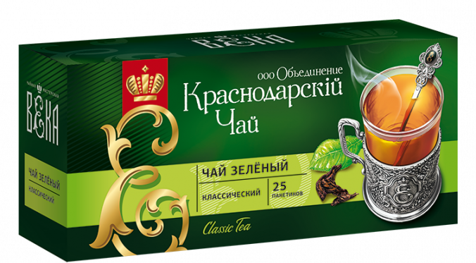 Чай зеленый «Чайная мастерская ВЕКА» (25 шт.)