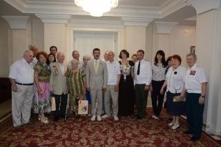 «Объединение Краснодарский чай» приняло участие в поздравлении юбиляров семейной жизни