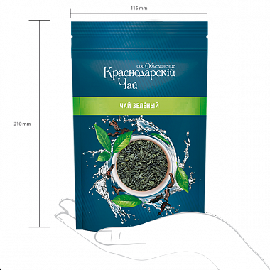 Чай зеленый "Объединение Краснодарскiй чай" 90г
