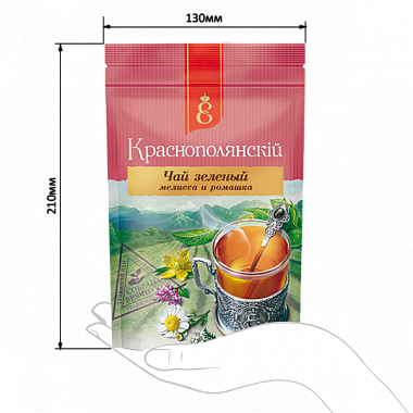 Чай зеленый с растительными добавками «Краснополянскiй» (60 гр)