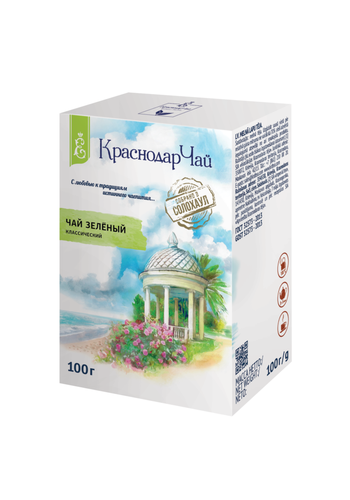 Чай зеленый листовой Ротонда 100г