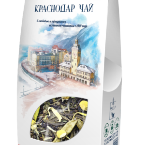 Чай зеленый листовой с мелиссой и ромашкой Краснополянский 70г
